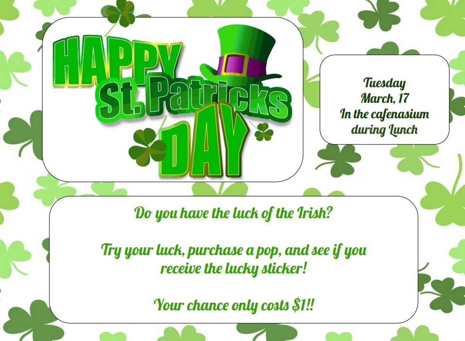 St. Patricks Day Fundraiser