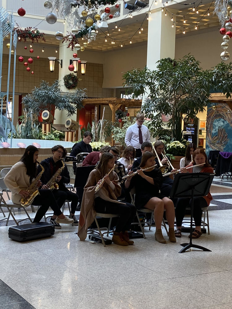 NCE Band at Fargo Mall