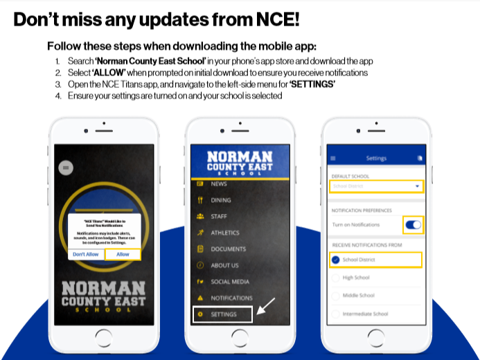 NCE Phone App
