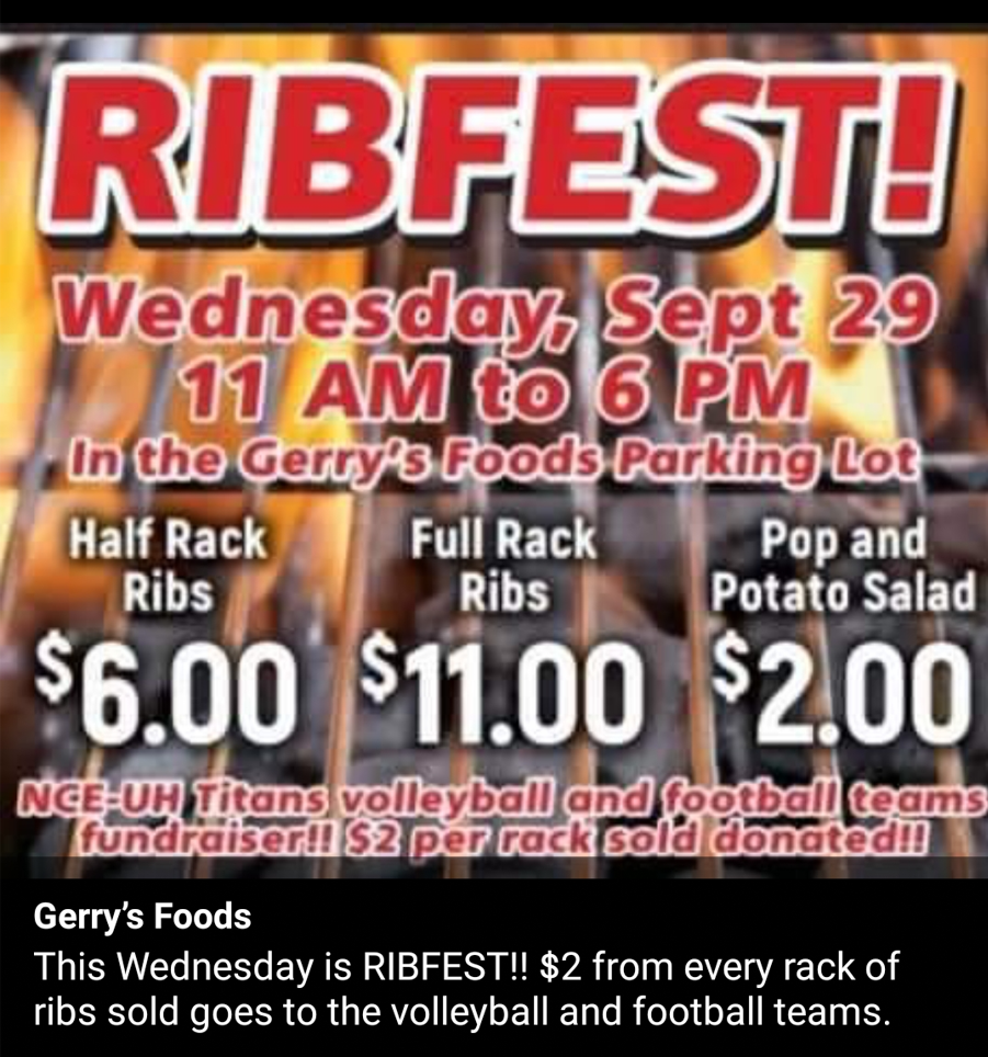 Ribfest sept 29 11am to 6pm