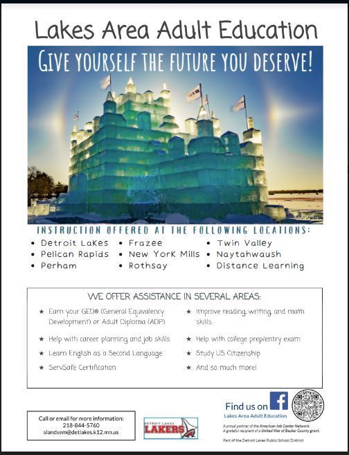 Adult Education Opportunities