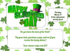 St. Patricks Day Fundraiser