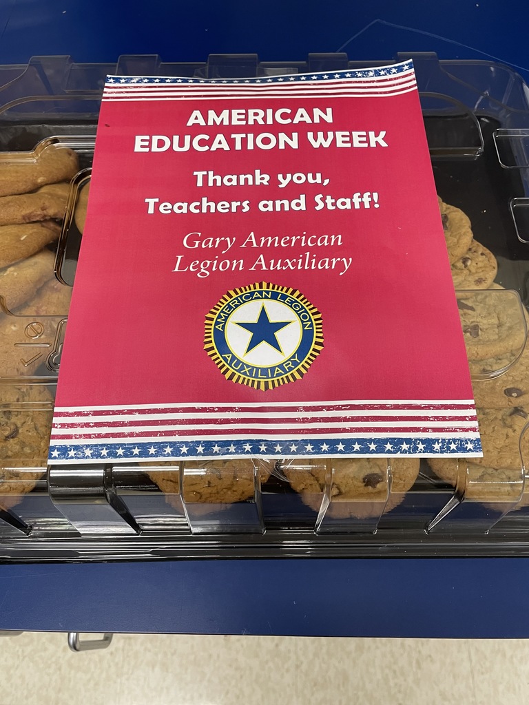 Cookies from Gary American Legion Aux. 