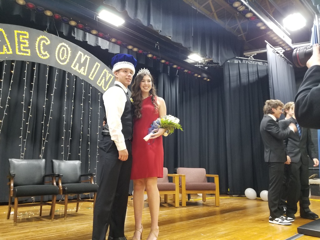 Homecoming king and queen 2022-23